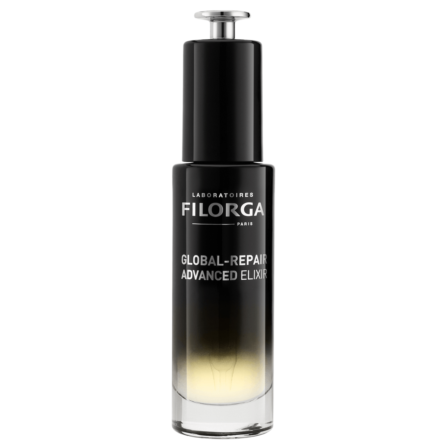 FILORGA GLOBAL-REPAIR ADVANCE ELIXIR closed glass pump bottle