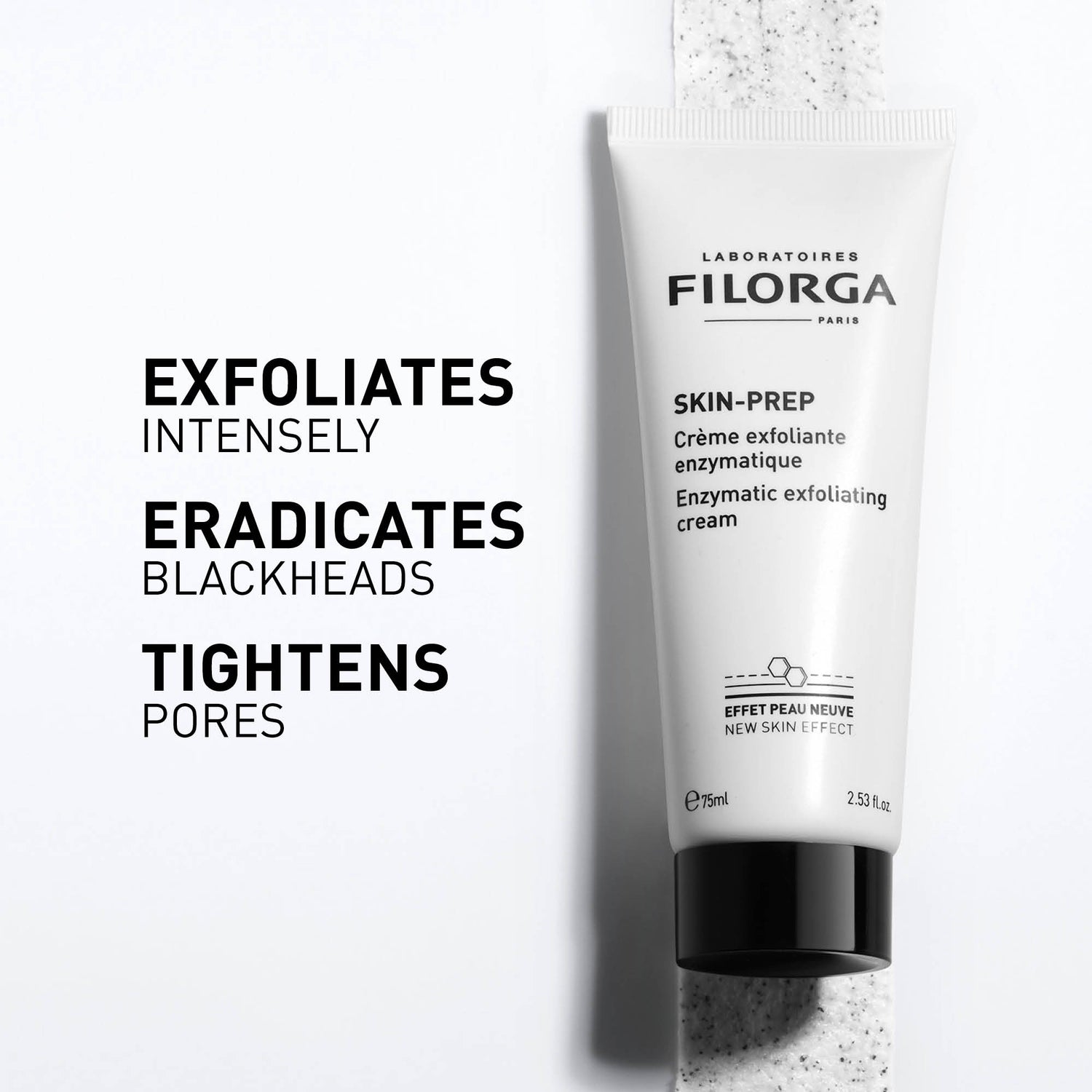 FILORGA SKIN-PREP ENZYMATIC EXFOLIATING CREAM Exfoliates Intensely, Eradicates Blackheads, Tightens Pores