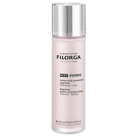 FILORGA NCEF-ESSENCE supreme multi-correction lotion closed pink bottle