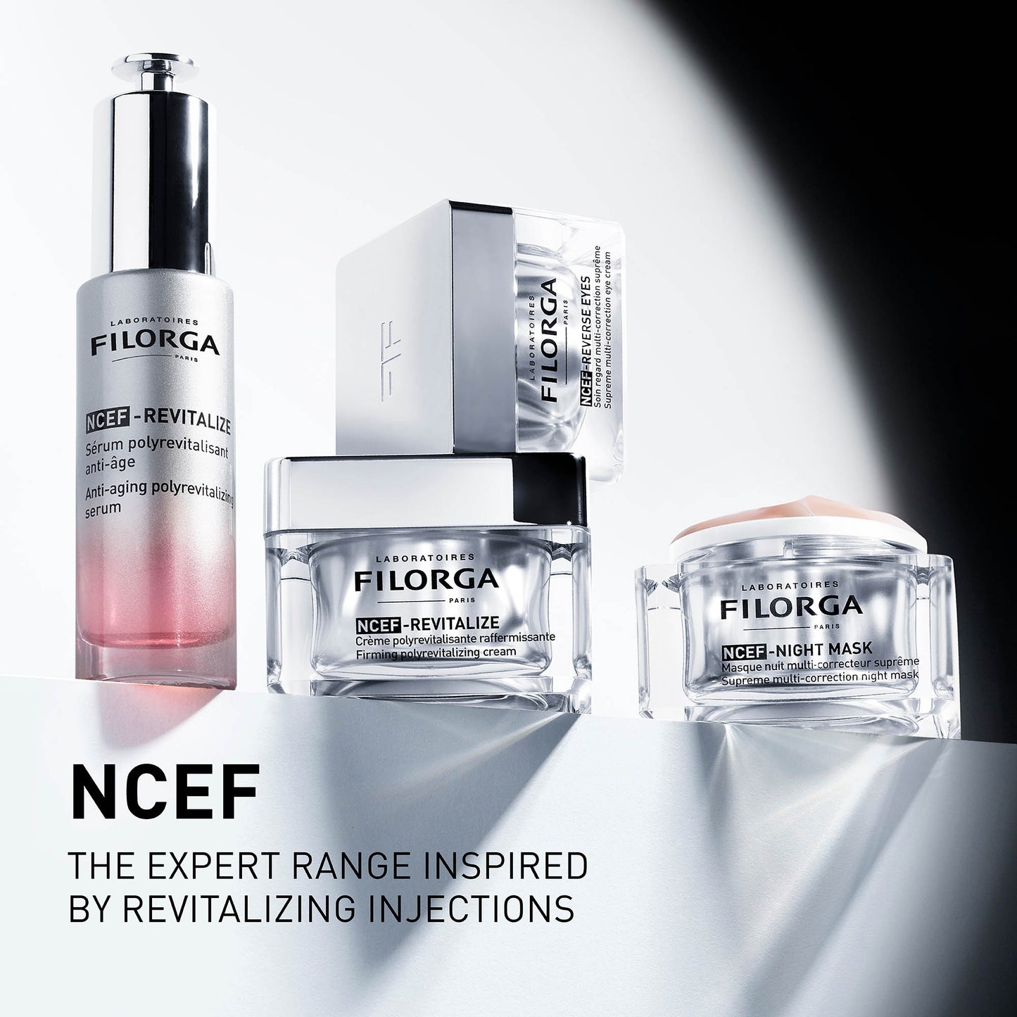 NCEF -  The Expert range inspired by revitalizing injections