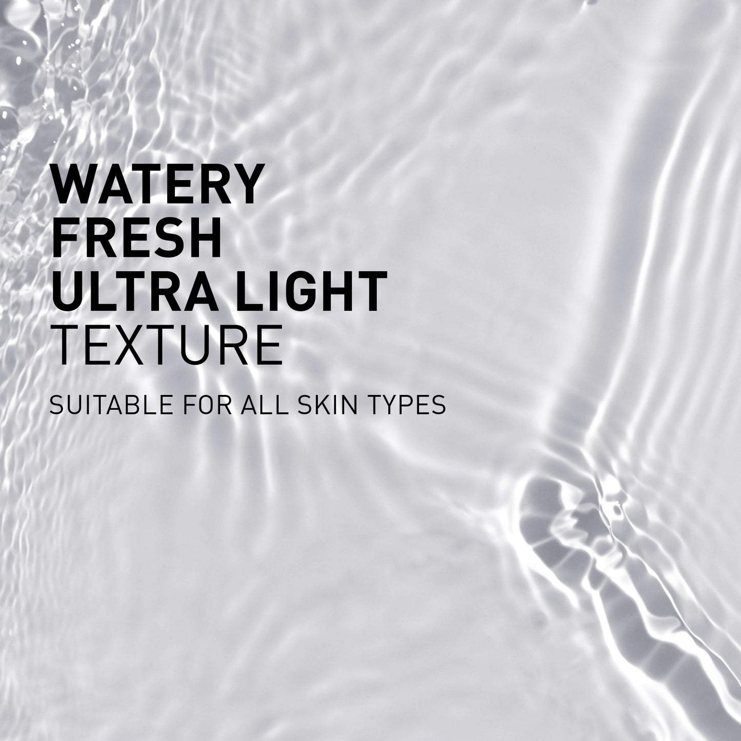 TIME-FILLER ESSENCE - Water, fresh, ultral light texture suitable for all skin types