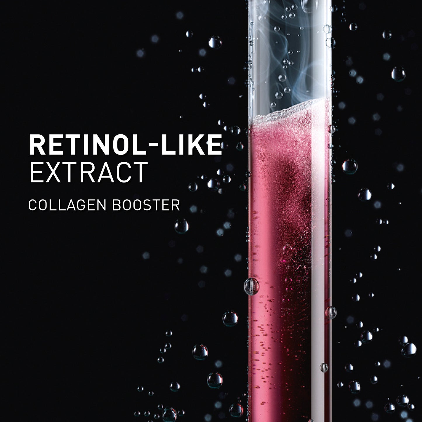 TIME-FILLER ESSENCE contains a Retinol-like extract that is a collagen booster