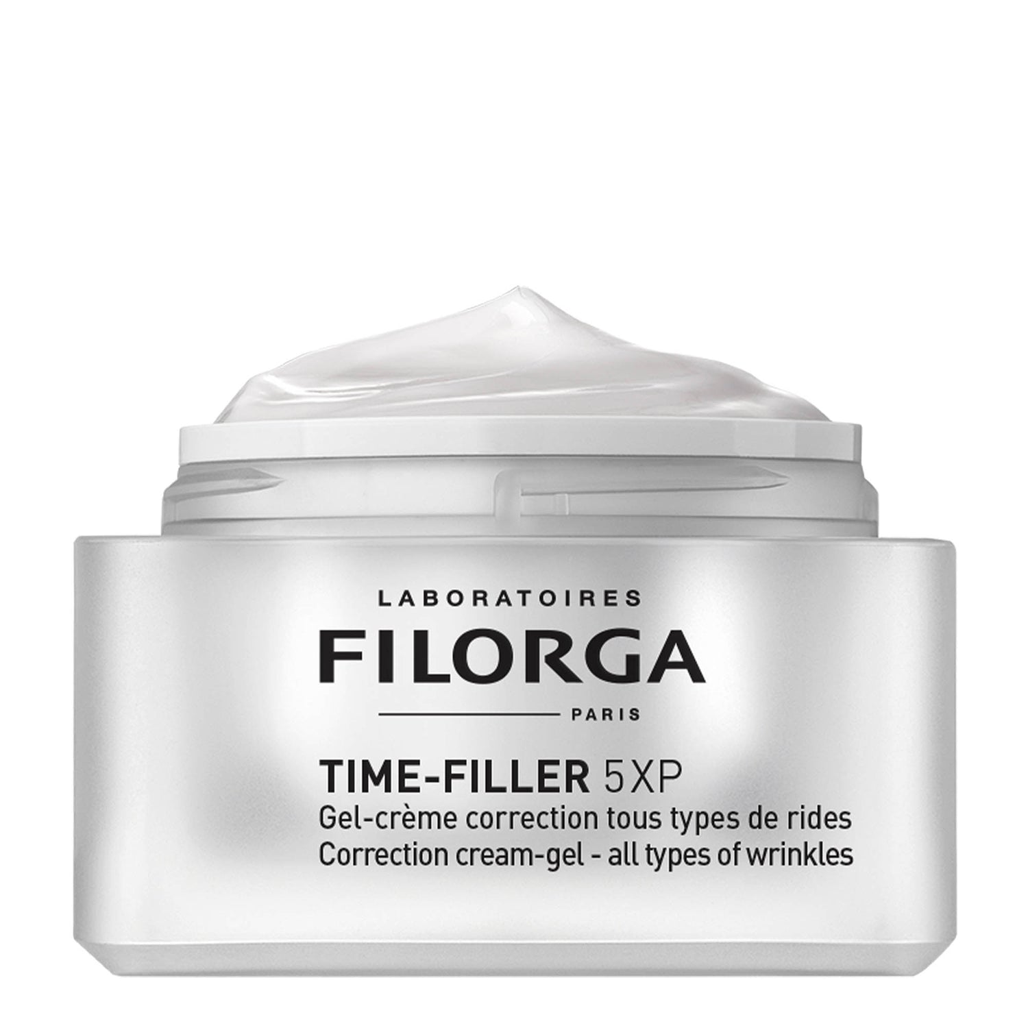 FILORGA TIME-FILLER 5-XP CREAM-GEL open jar