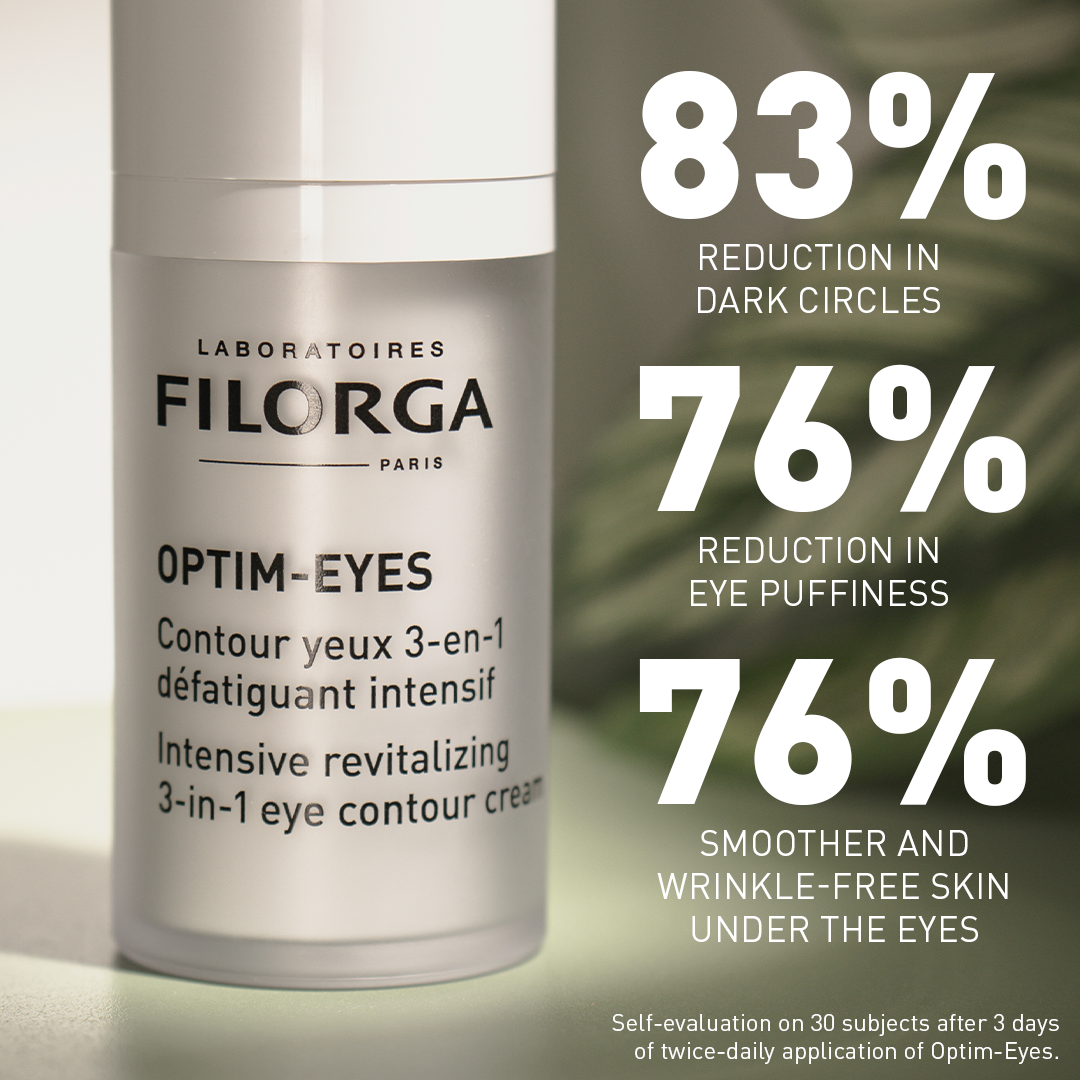 FILORGA OPTIM-EYES self-evaluation results after 3 days of 2x daily application