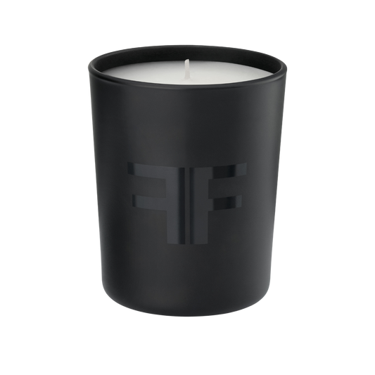 FILORGA Scented Candle in Glass Jar with embossed double F logo