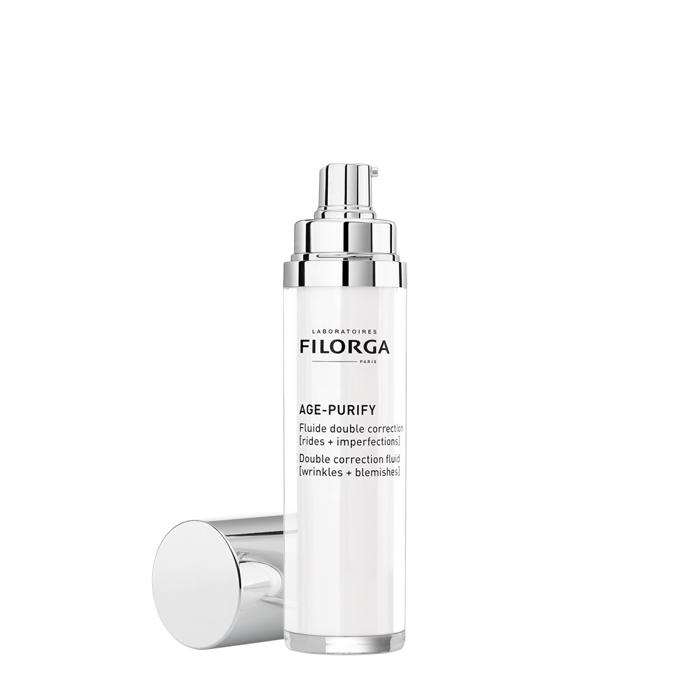 FILORGA AGE-PURIFY fluid open bottle